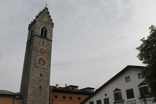 tower, bell tower in the old Church