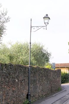 Cecina, small medieval village on Garda lake in northern Italy