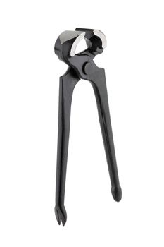 A pair of Pincers Carpenters Pliers on white with clipping path