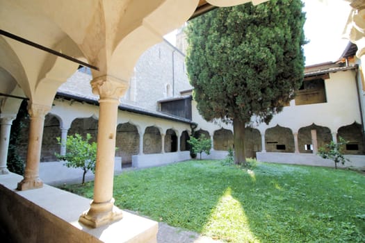 the monastery of San Francesco, Gargnano, Lake Garda, Lombardy, Italy, Europe