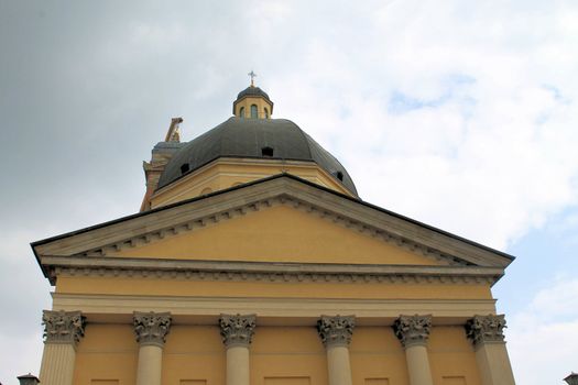 church facade in Brescia