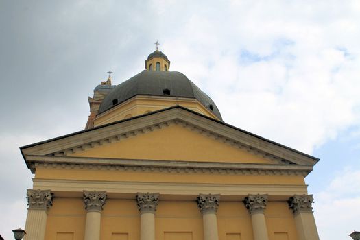 church facade in Brescia