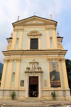 church facade in Brescia
