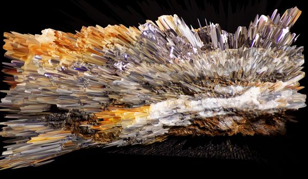 
 Design produced from the combining of Specialist Macro and 3D rendering Photography of Rocks, Minerals , Fossils and other natural materials, producing these stunning Images for use as Wall Art, Background, and Products of all types.