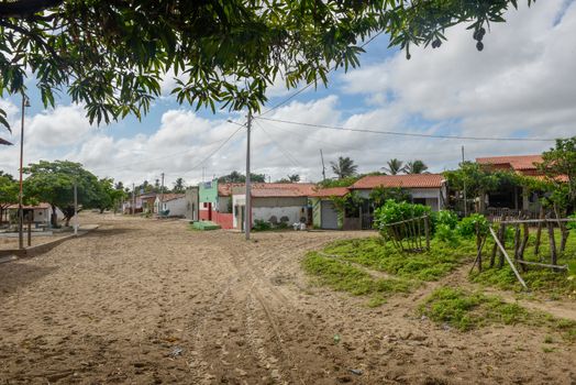 The village of Mandacaru near Atins on Brazil