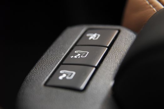 buttons in the luxury car seat massagers