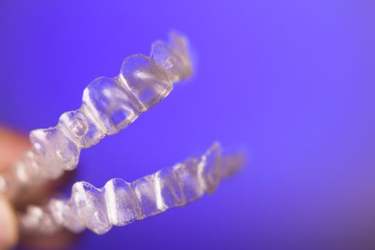 Transparent dental orthodontics for adults and children