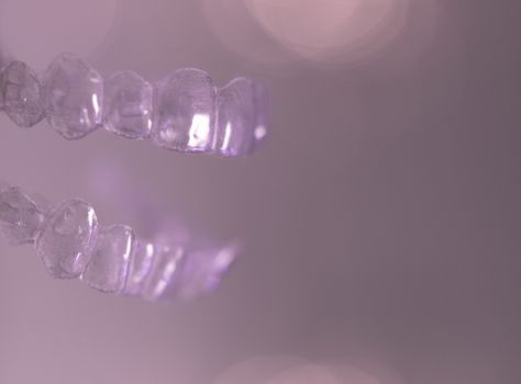 Transparent dental orthodontics for adults and children