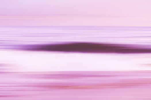 Beautiful background full of color of a seascape in blurred motion.