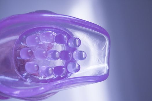 Erotic silicone stimulation toy