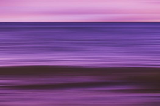 Beautiful background full of color of a seascape in blurred motion.