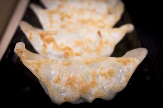 Special Chinese food served on plates