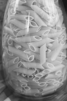 Macaroni italian pasta uncooked