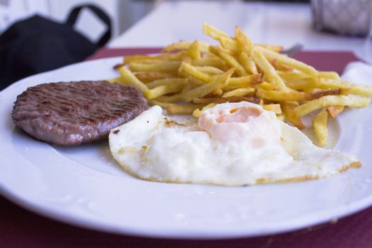 Variety of food with a high cholesterol content