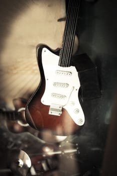 Standard miniature electric guitar