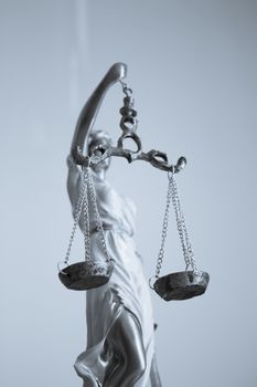 White female statue symbol of justice Themis. This figure has not specific author, no model release needed.