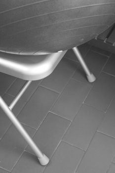 Part of a chair for yoga exercises and exercises