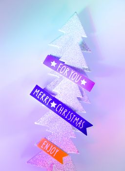 Background with variety of Christmas decoration. Merry Christmas