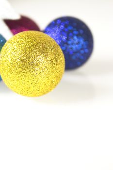 Background with variety of Christmas decoration. Merry Christmas