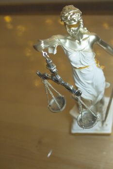 Justice goddess Themis. This figure has no specific author. No need model release.