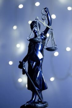 Justice goddess Themis. This figure has no specific author. No need model release.