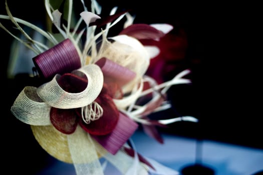 Decoration for the hairstyle of a woman as a wedding guest