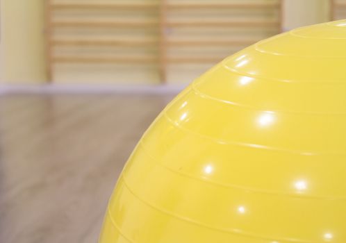 Colored balls for gymnastics and pilates classes