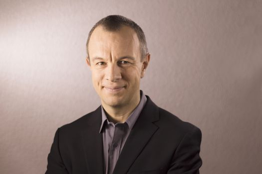 Businessman in suit and tie