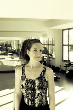 Portrait of dance teacher with positive attitude