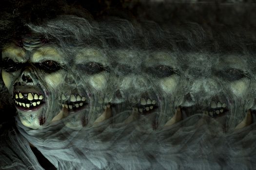 Person with the appearance of the living dead. Sensation of depression, darkness, addictions.