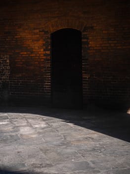 Cremona, Lombardy, Italy - May  5 6 7  2020 - a deserted city  during coronavirus outbreak lockdown phase 2 and economic crisis