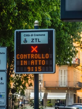 Cremona, Lombardy, Italy - May  5 6 7  2020 - a deserted city  during coronavirus outbreak lockdown phase 2 and economic crisis