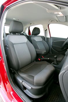 Front seats of a modern passenger car