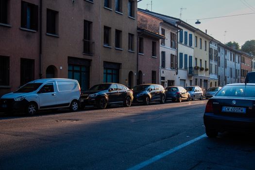 Cremona, Lombardy, Italy - April 30 th - May 1st 2020 - a deserted city  during coronavirus outbreak lockdown phase 2 and economic crisis