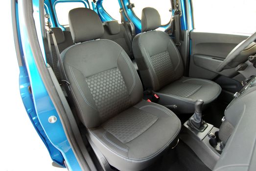 Front seats of a modern passenger car