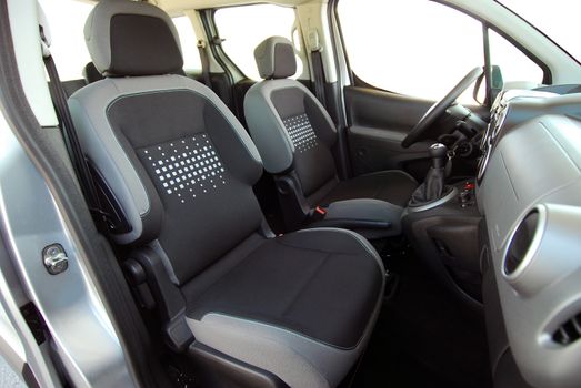 Front seats of a modern passenger car