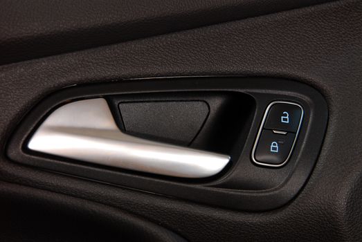 car door handles and electric detail, central locking