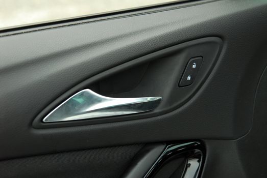 car door handles and electric detail, central locking