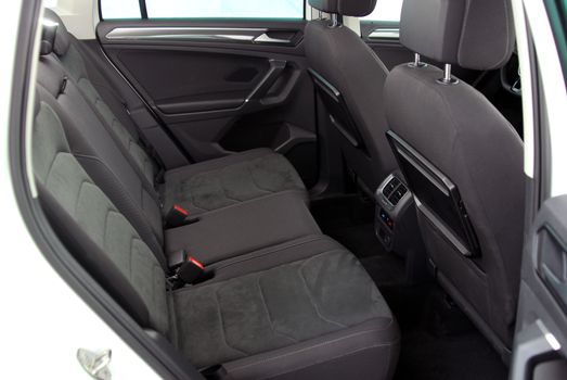 rear seats in passenger car
