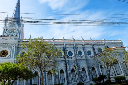 Christ Church The Temple of the Holy Mother was born Amphawa Thailand