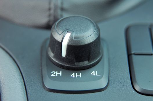 4wd and 2wd selector switch in off road car
