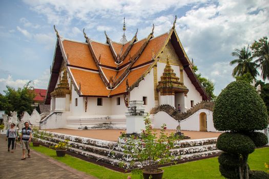 NAN,THAILAND - JULY 19,2016  :   wat phumin temple,nan,thailand