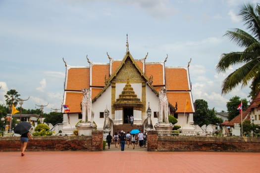 NAN,THAILAND - JULY 19,2016  :   wat phumin temple,nan,thailand