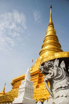 NAN,THAILAND - JULY 19,2016  : WAT Phra That Chae Haeng.