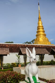 NAN,THAILAND - JULY 19,2016  : WAT Phra That Chae Haeng.