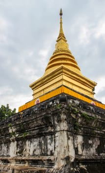 NAN,THAILAND - JULY 19,2016  :   Wat phra that chang kham,NAN,THAILAND