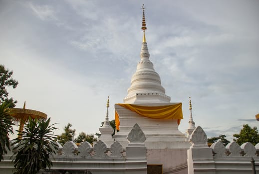 NAN,THAILAND - JULY 19,2016  : Wat phra that kao noi