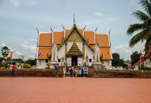 NAN,THAILAND - JULY 19,2016  :   wat phumin temple,nan,thailand