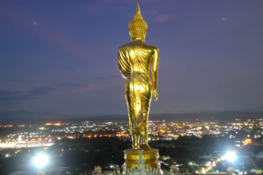 NAN,THAILAND - JULY 19,2016  : Wat phra that kao noi