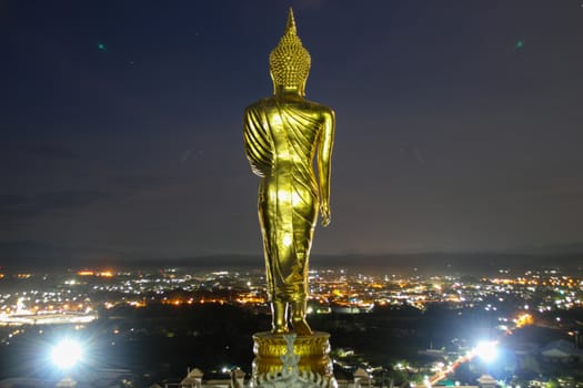 NAN,THAILAND - JULY 19,2016  : Wat phra that kao noi